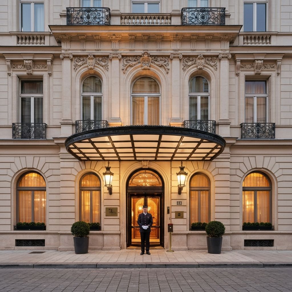 Hôtel de luxe en Europe