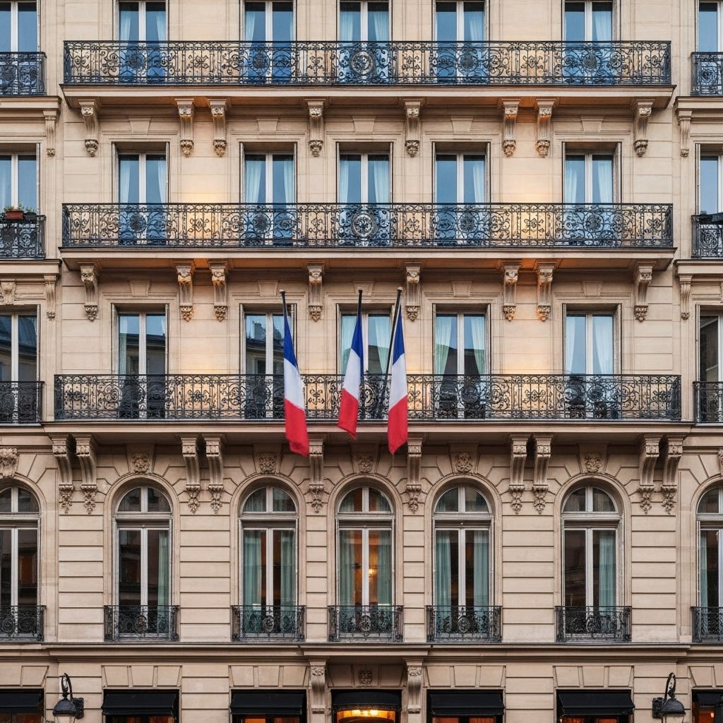 Hôtel de luxe à Paris